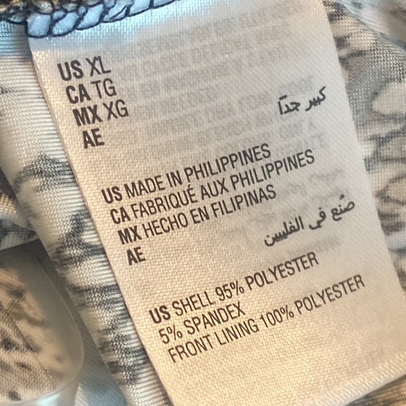 INC Snakeskin Print Top - Picture 4 of 4